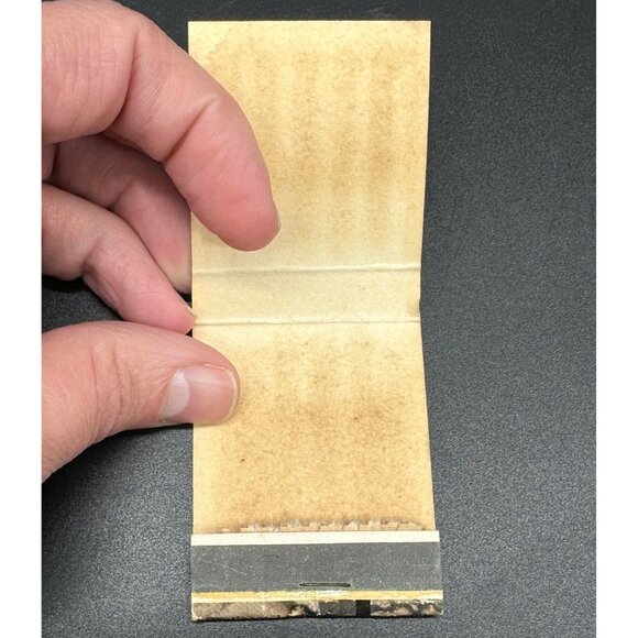 Vintage Matchbook Cover Pinup Girl Bens Adult Book Store Bikini Skier 1960s - Picture 6 of 8